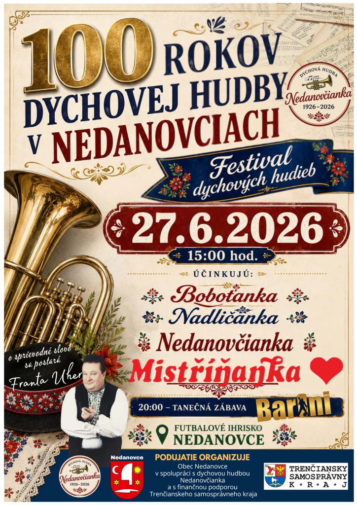 100&nbsp;rokov dychovej hudby